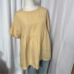 DownEast Linen Blend Tunic